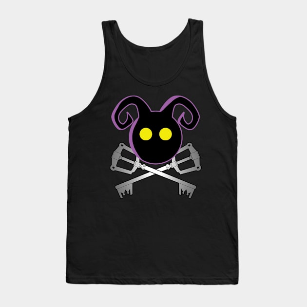 Heartless and Crossblades Tank Top by jcastick